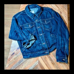 Old Navy Dark Blue Denim Jean Jacket